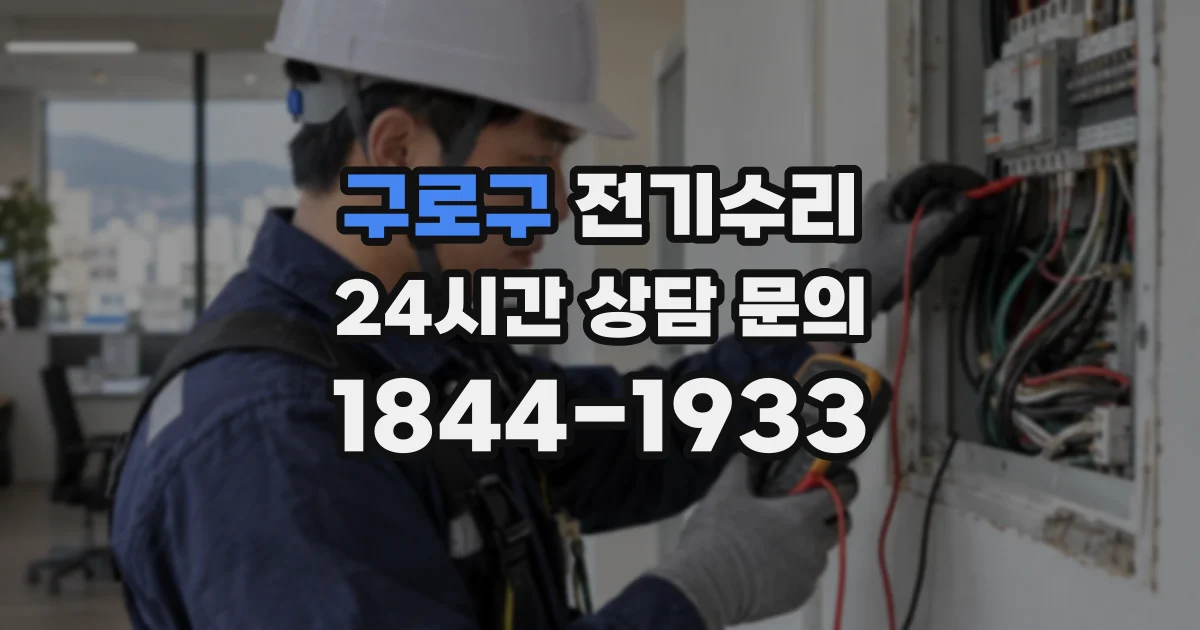구로구 전기수리