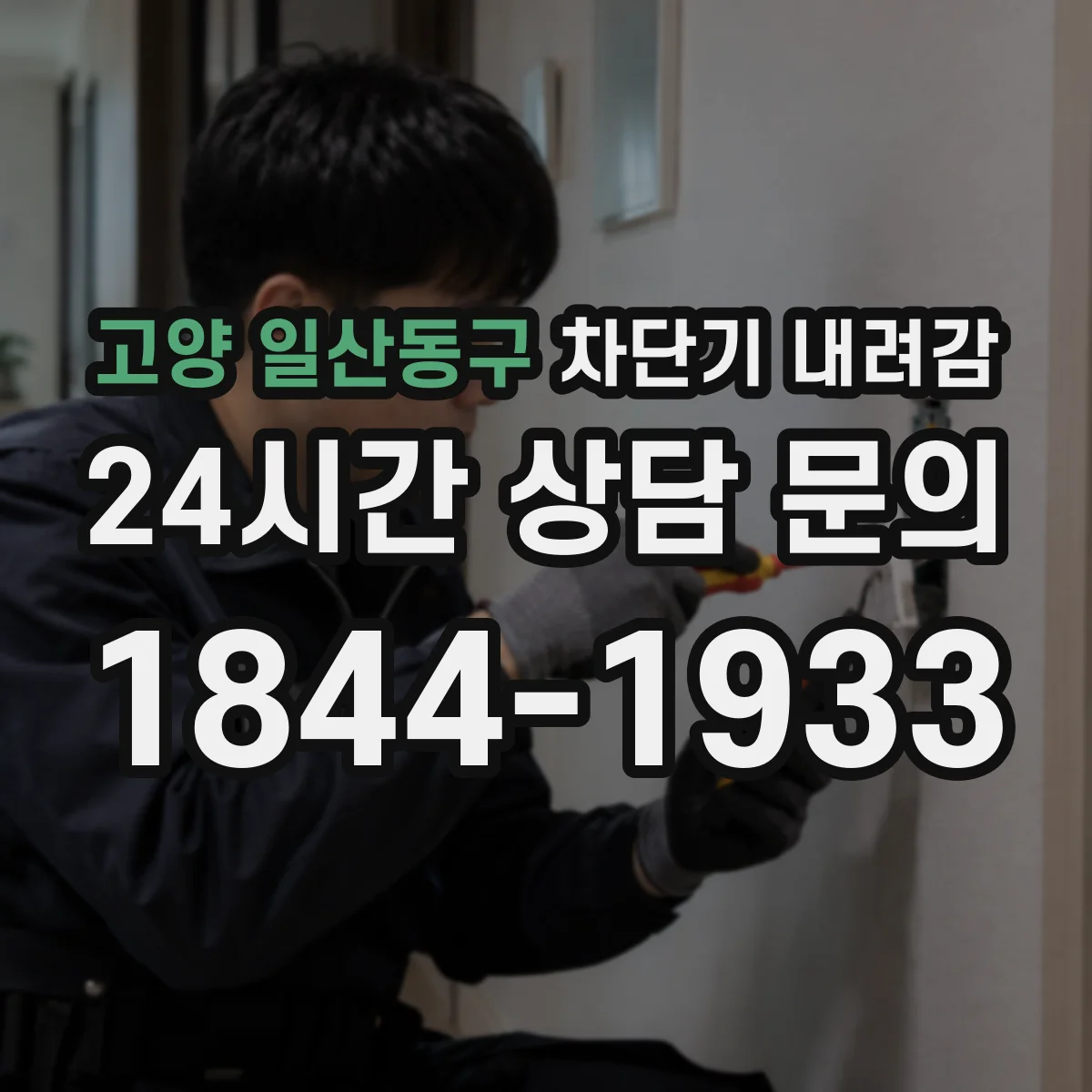 고양 일산동구 차단기 내려감