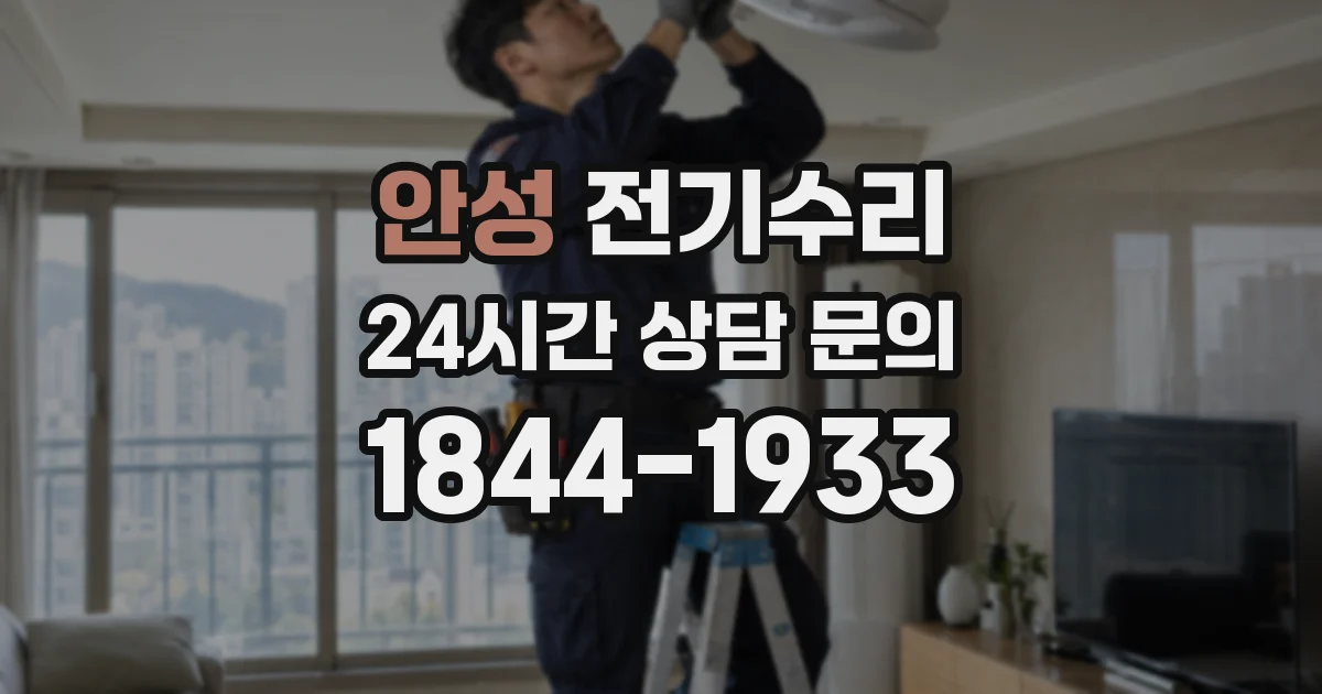 안성 전기수리