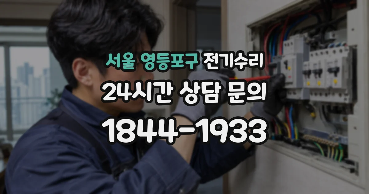 서울 영등포구 전기수리