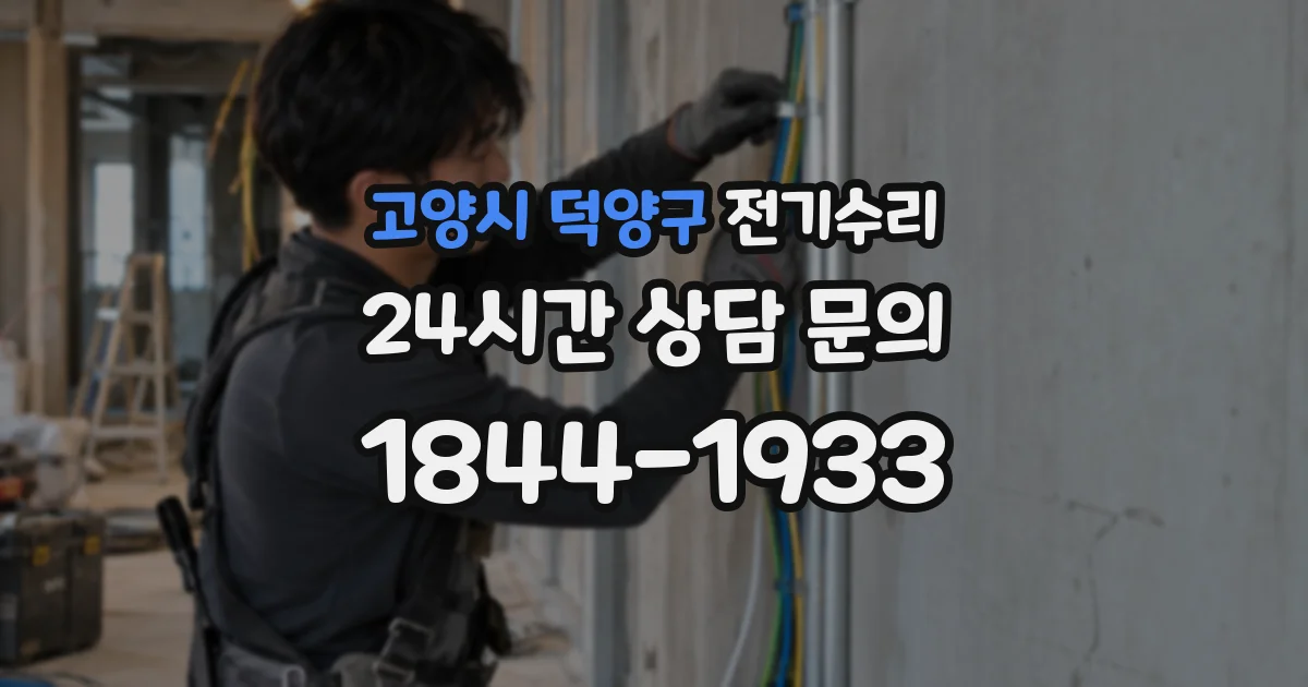 고양시 덕양구 전기수리