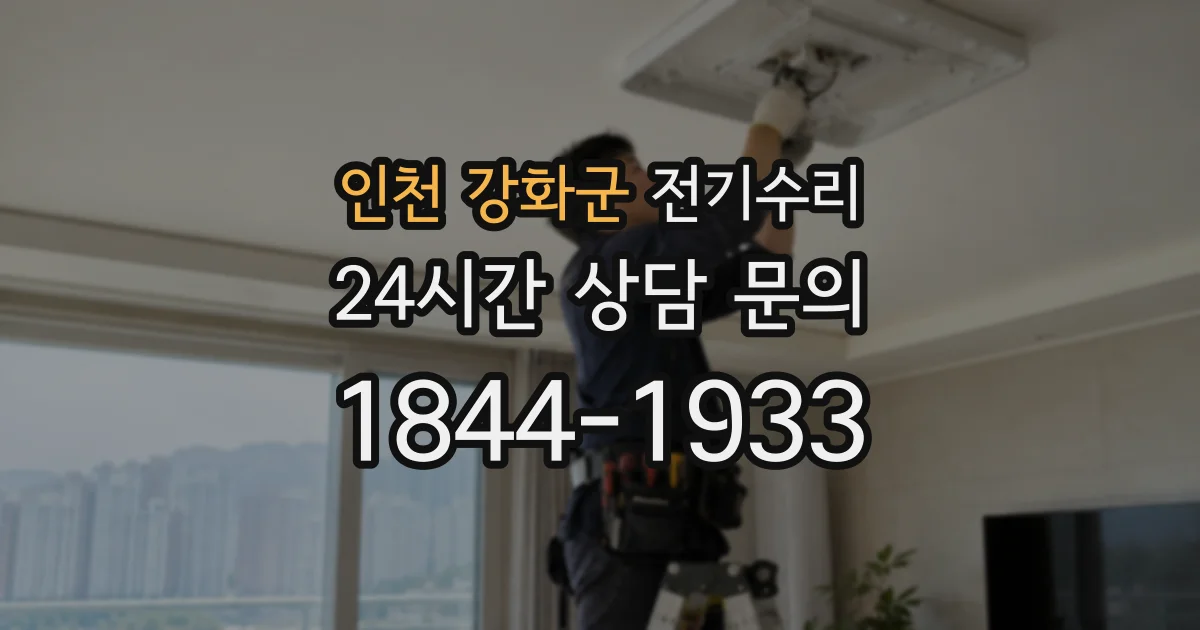 인천 강화군 전기수리