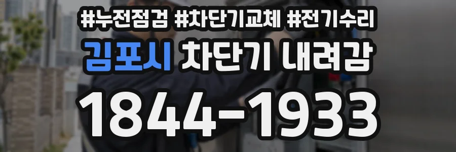 김포시 차단기 내려감