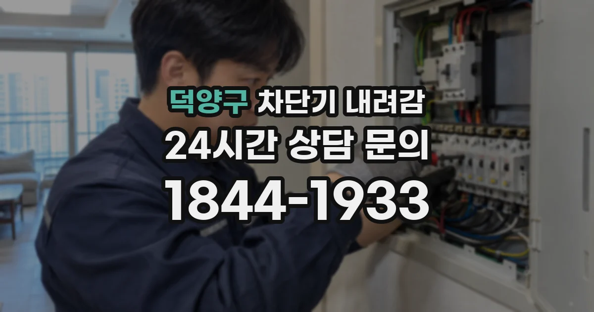 덕양구 차단기 내려감