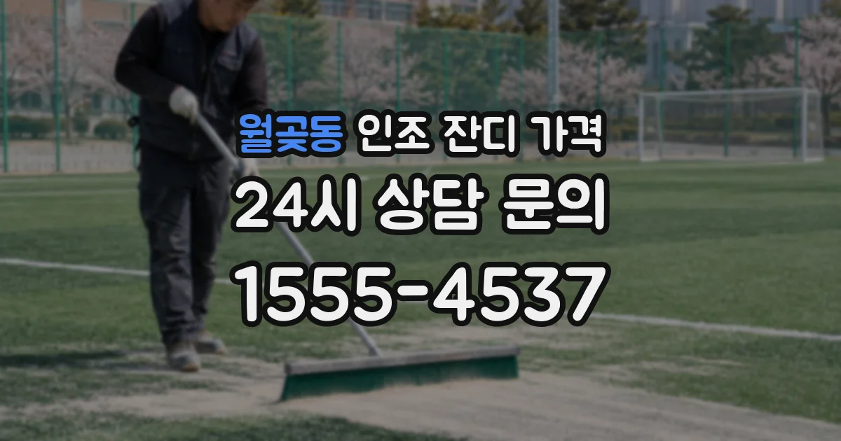 월곶동 인조 잔디 가격