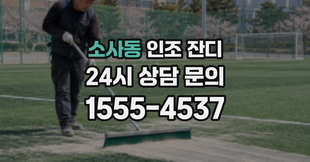 소사동 인조 잔디