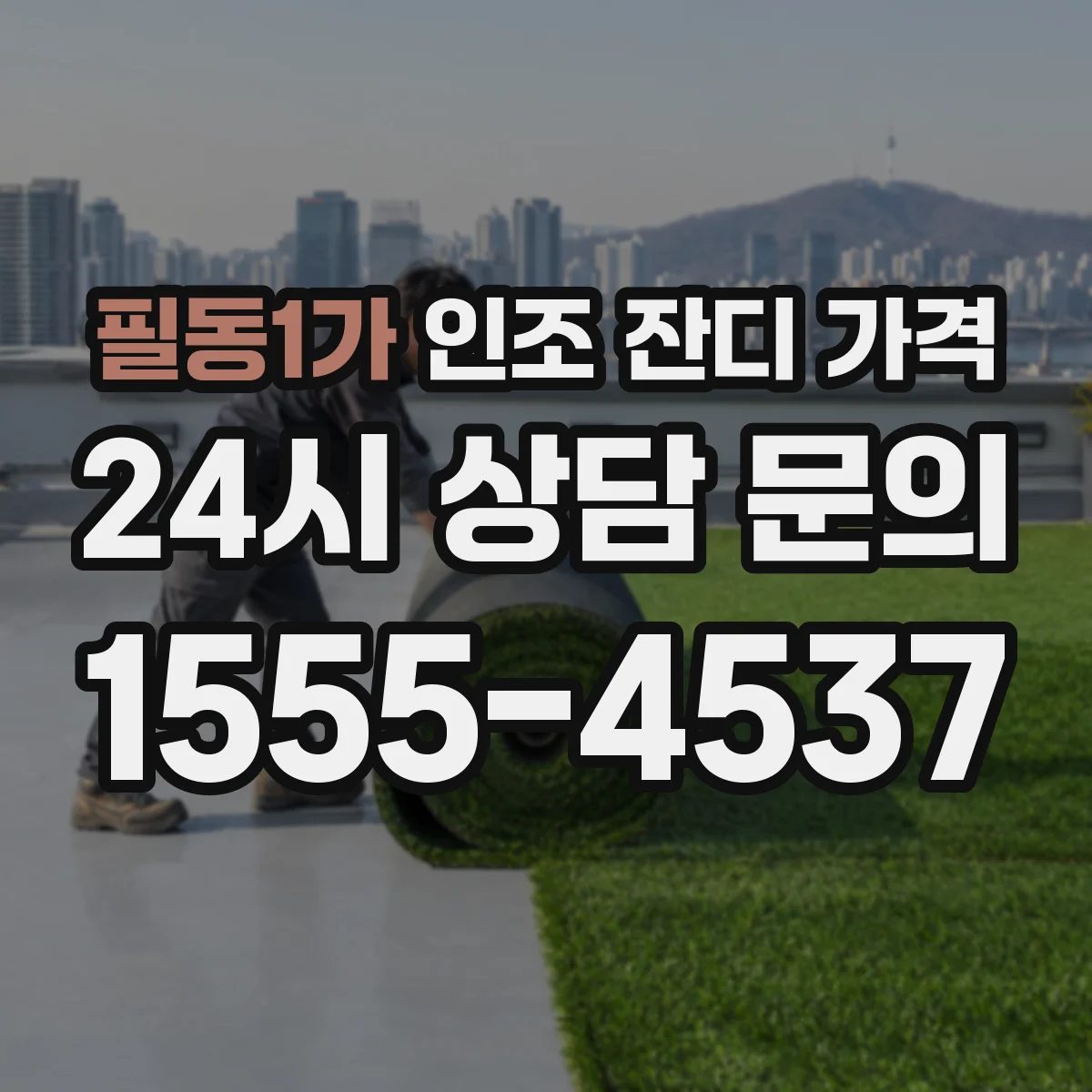 필동1가 인조 잔디 가격
