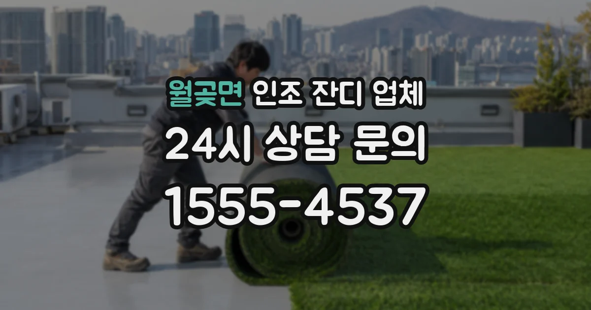 월곶면 인조 잔디 업체