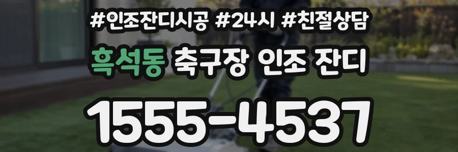 흑석동 축구장 인조 잔디