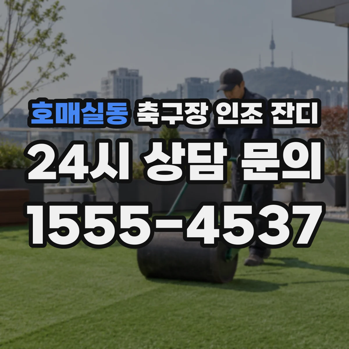 호매실동 축구장 인조 잔디