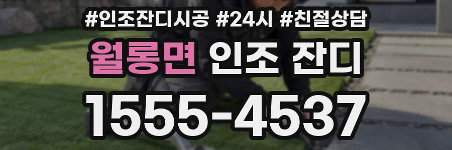월롱면 인조 잔디