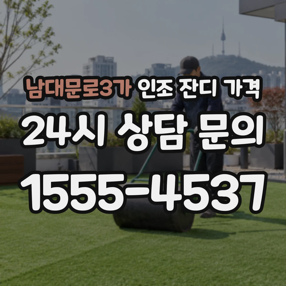 남대문로3가 인조 잔디 가격