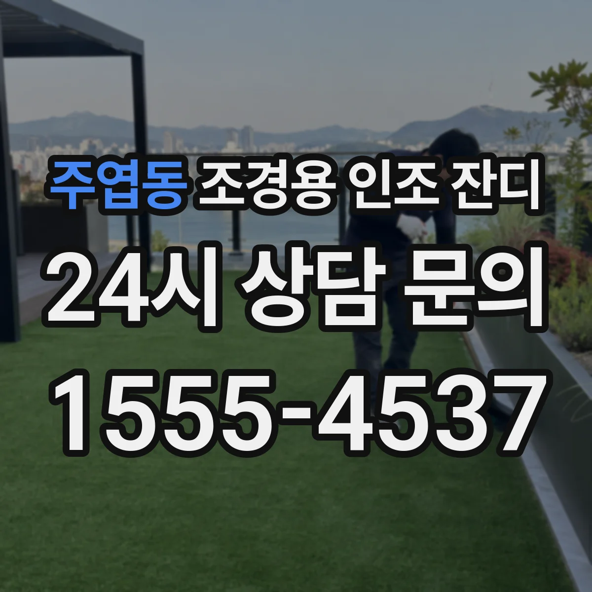 주엽동 조경용 인조 잔디