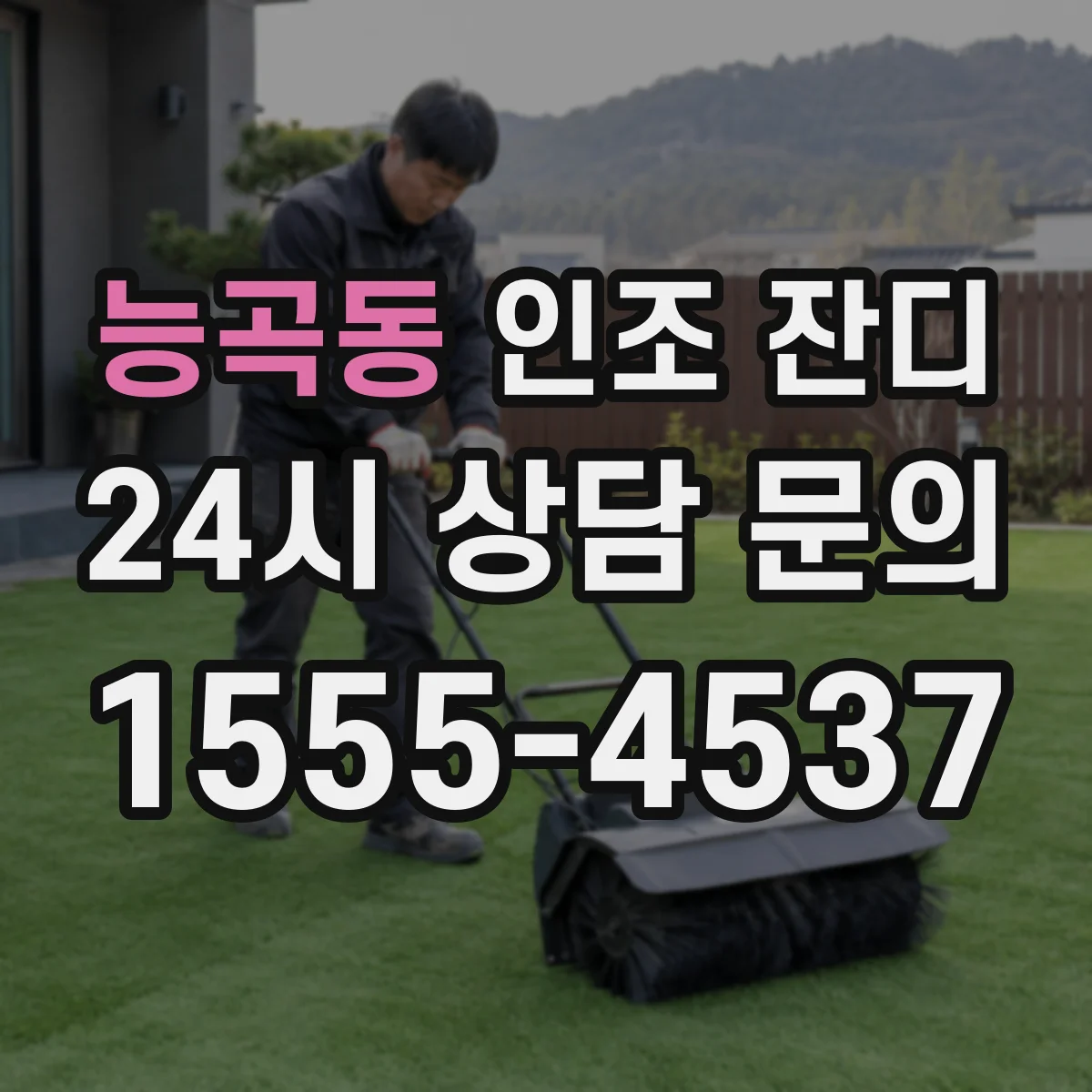 능곡동 인조 잔디