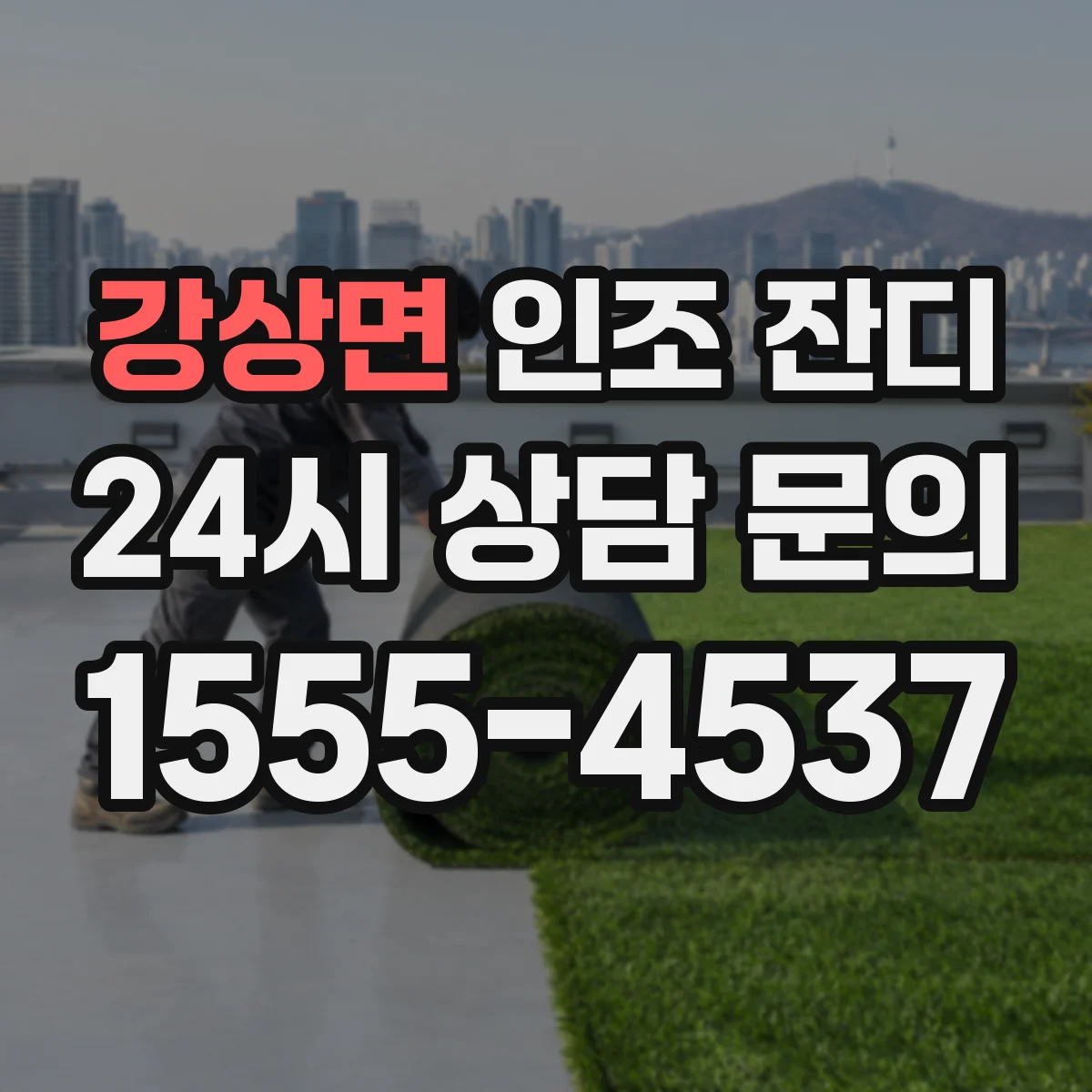 강상면 인조 잔디