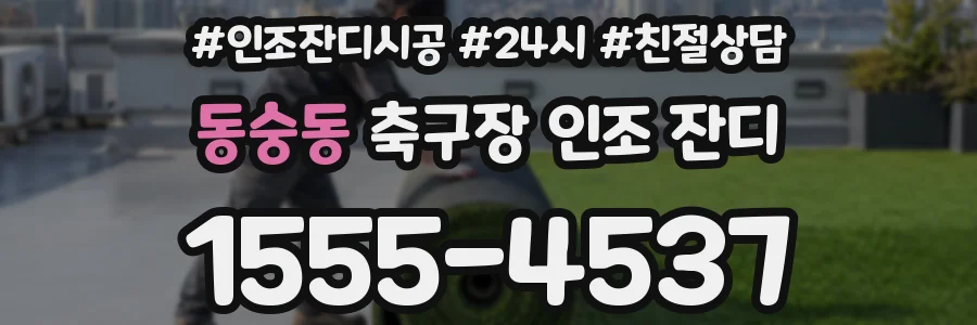 동숭동 축구장 인조 잔디