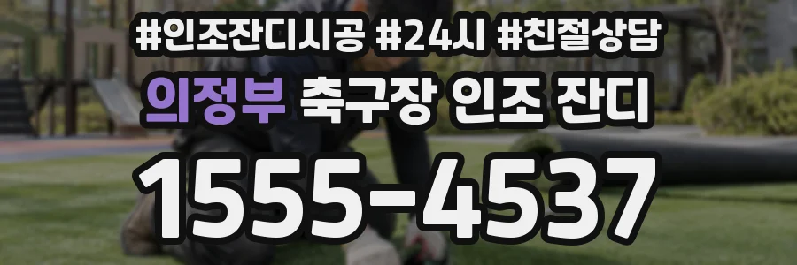 의정부 축구장 인조 잔디