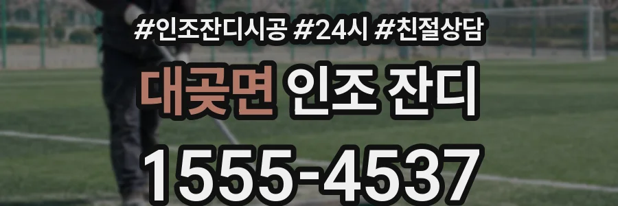 대곶면 인조 잔디