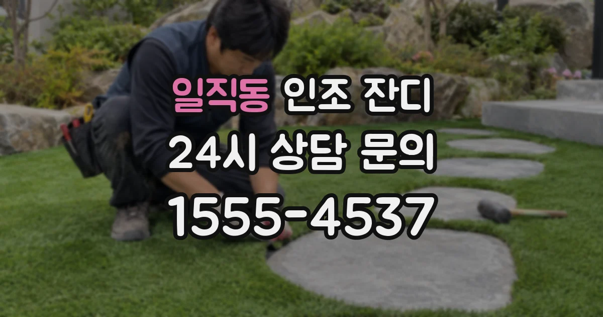 일직동 인조 잔디