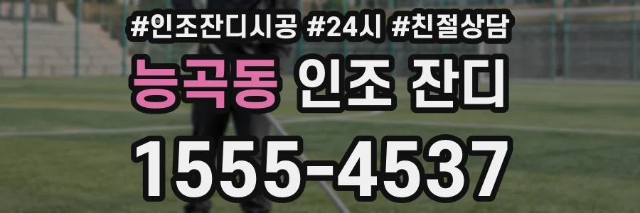 능곡동 인조 잔디