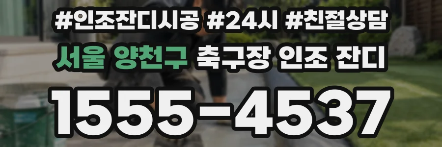 서울 양천구 축구장 인조 잔디