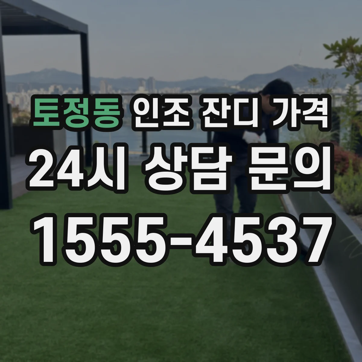 토정동 인조 잔디 가격