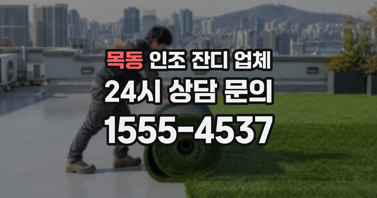 목동 인조 잔디 업체
