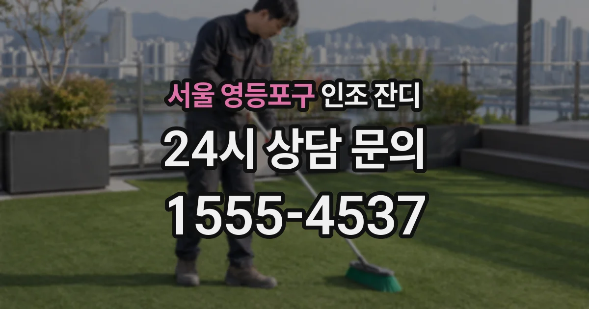 서울 영등포구 인조 잔디