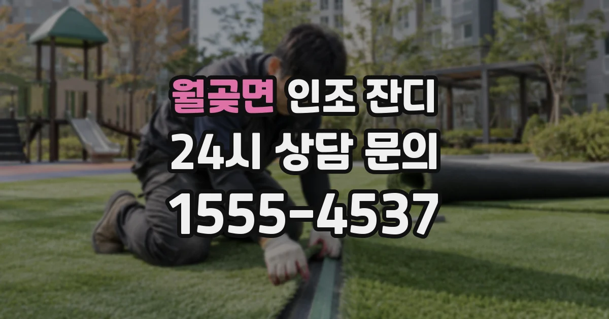 월곶면 인조 잔디