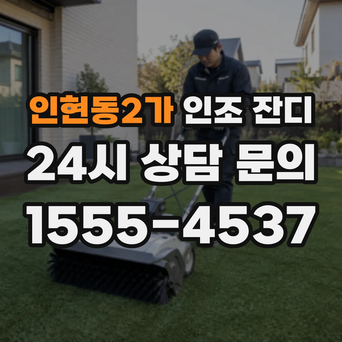 인현동2가 인조 잔디