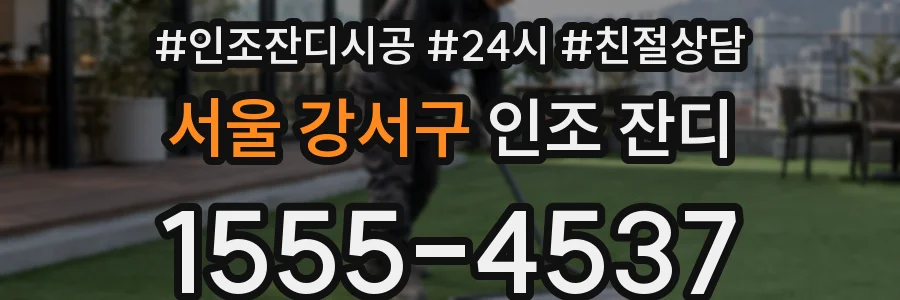 서울 강서구 인조 잔디