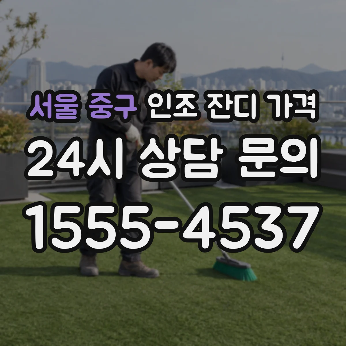 서울 중구 인조 잔디 가격