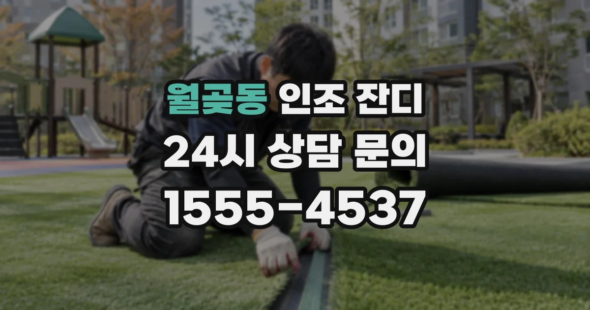 월곶동 인조 잔디