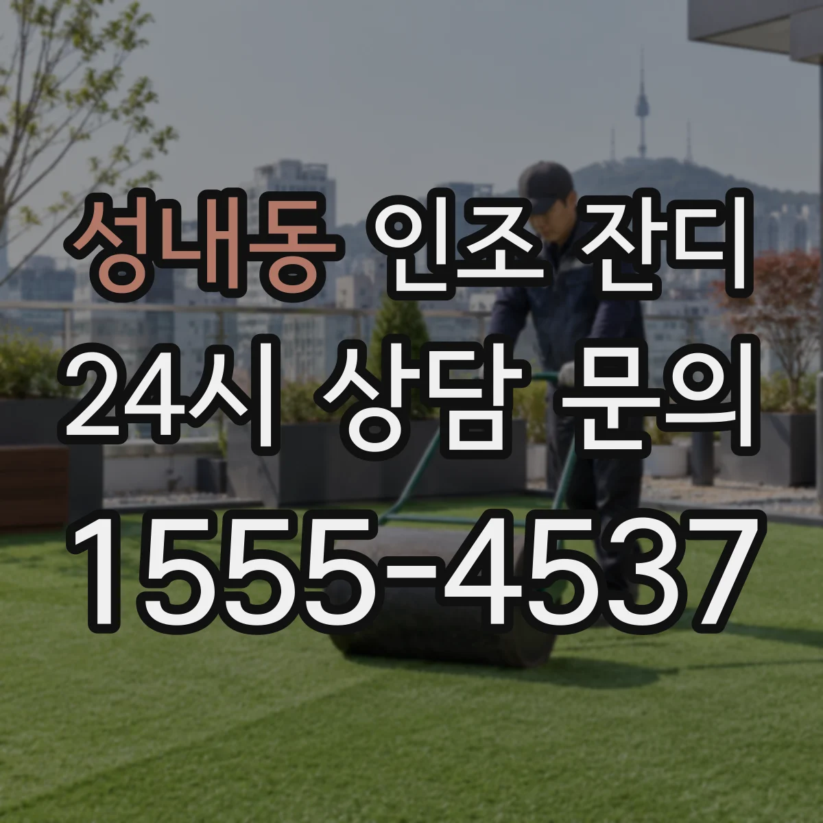 성내동 인조 잔디