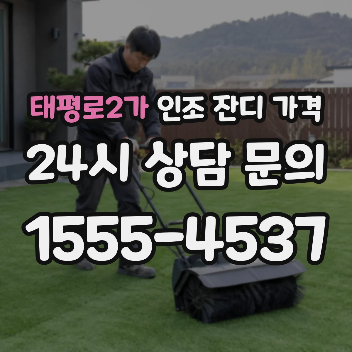 태평로2가 인조 잔디 가격