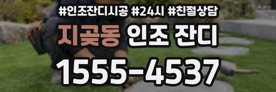 지곶동 인조 잔디
