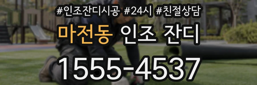 마전동 인조 잔디