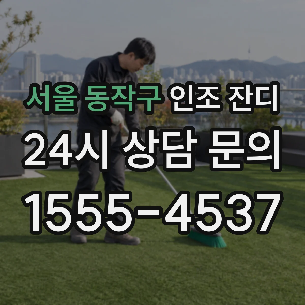 서울 동작구 인조 잔디