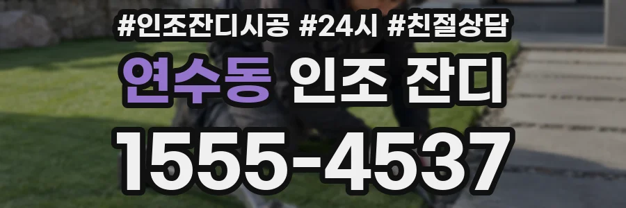 연수동 인조 잔디