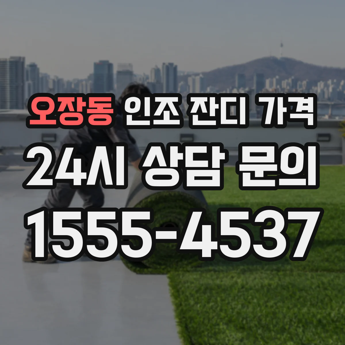 오장동 인조 잔디 가격