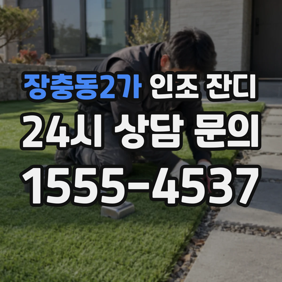 장충동2가 인조 잔디