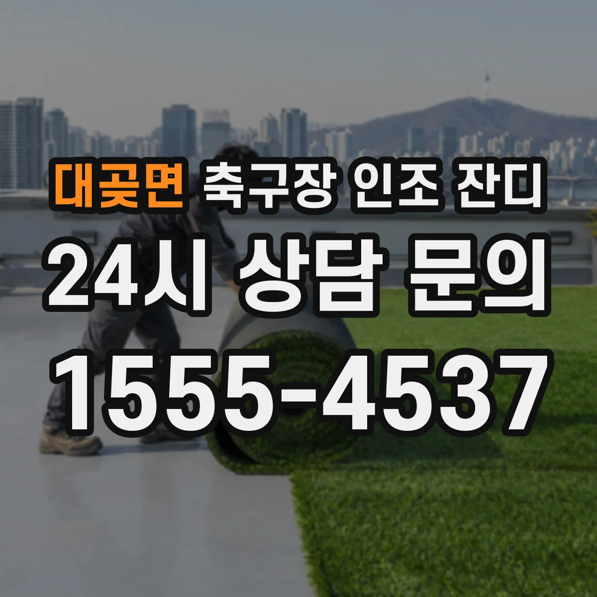 대곶면 축구장 인조 잔디