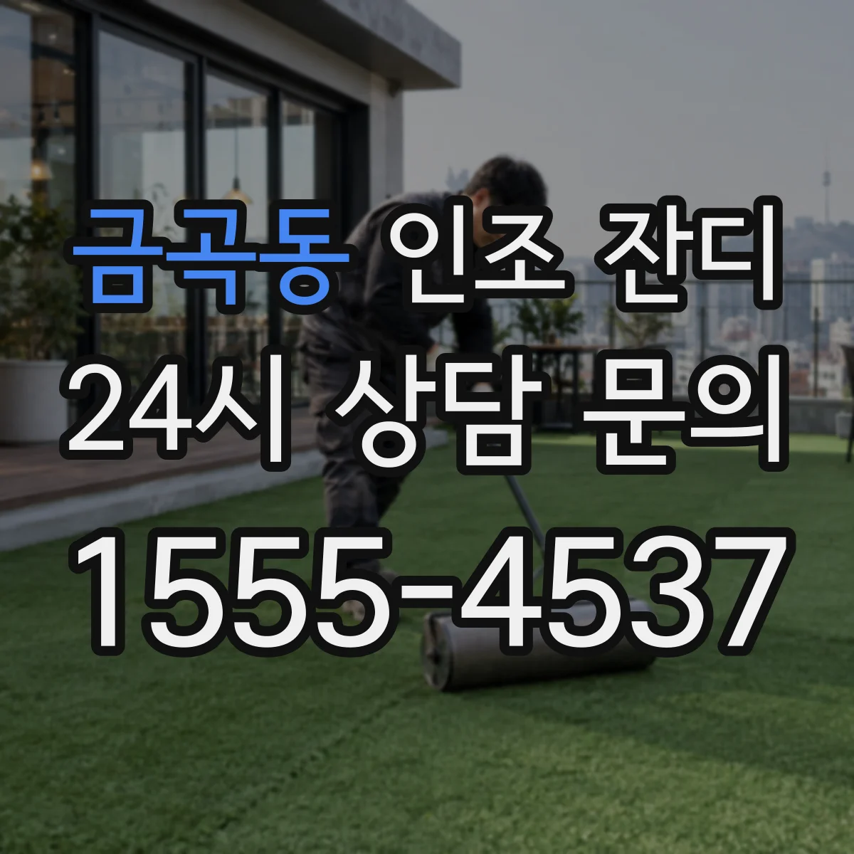 금곡동 인조 잔디