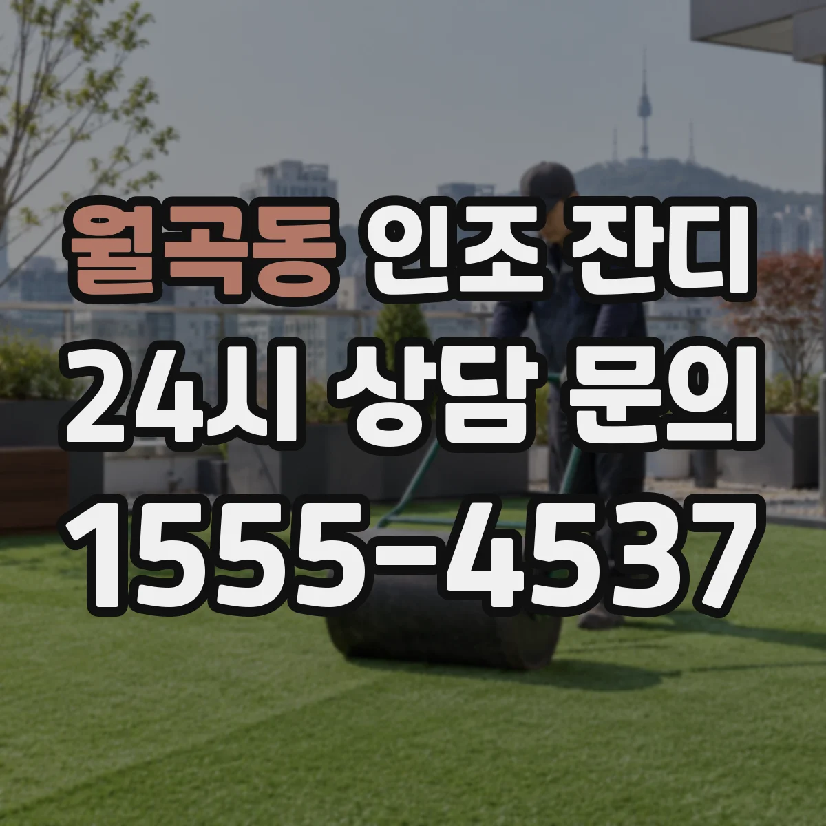 월곡동 인조 잔디