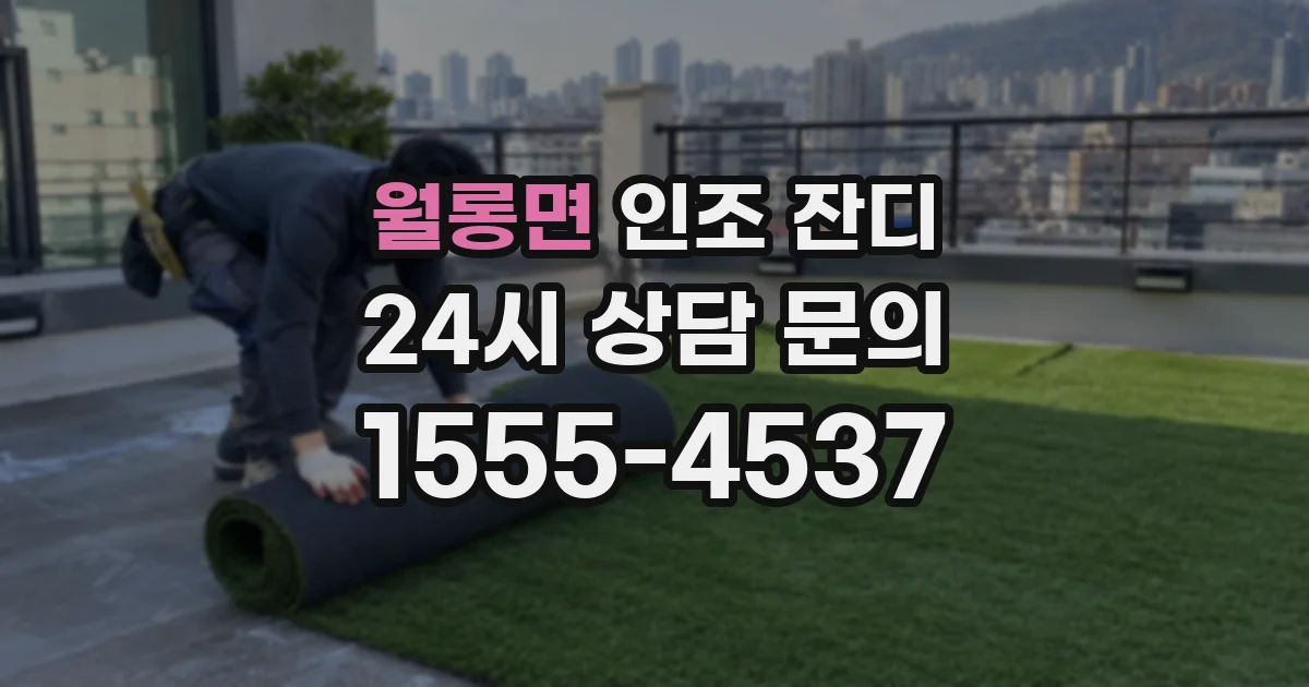 월롱면 인조 잔디