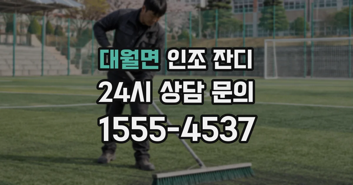 대월면 인조 잔디