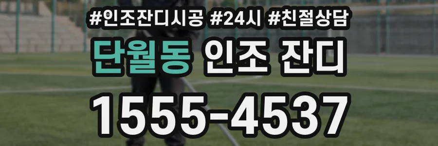 단월동 인조 잔디
