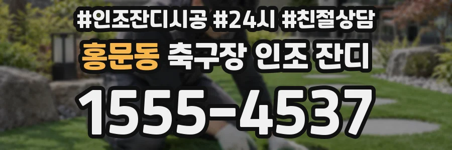 홍문동 축구장 인조 잔디