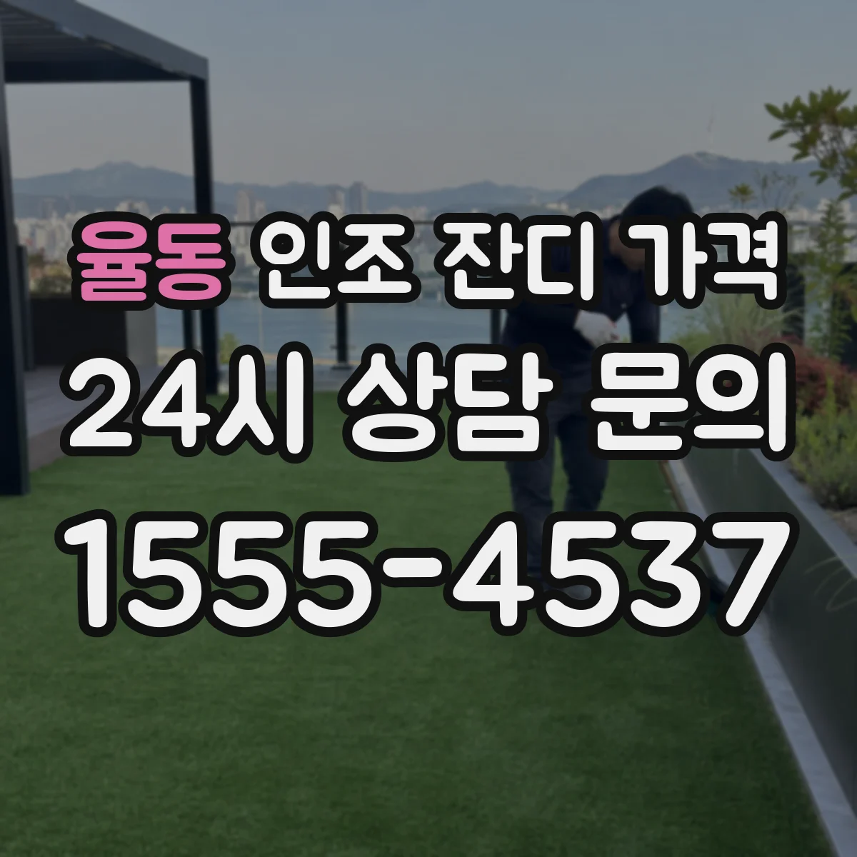 율동 인조 잔디 가격