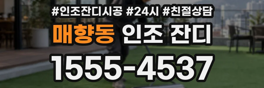 매향동 인조 잔디